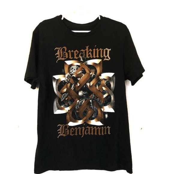 Hot Topic Breaking Benjamin Gold Floral 